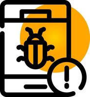 Bug Creative Icon Design vector