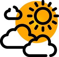 Sun Creative Icon Design vector