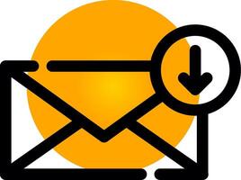 descargar el diseño del icono creativo de correo electrónico vector