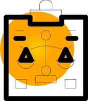 Lawsuit Creative Icon Design vector