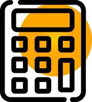 Calculator Creative Icon Design vector