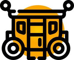 Carriage Creative Icon Design vector