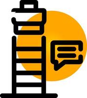 Ladder Creative Icon Design vector