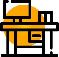 Desk Creative Icon Design vector