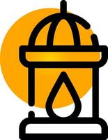 Lantern Creative Icon Design vector