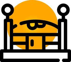 Gate Creative Icon Design vector