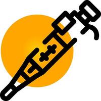 Pipette Creative Icon Design vector