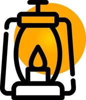 Lantern Creative Icon Design vector