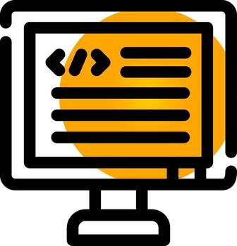 Code Creative Icon Design vector