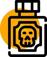 Poison Creative Icon Design vector