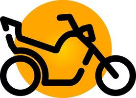 Chopper Creative Icon Design vector