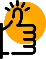 Like Creative Icon Design vector