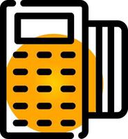 Pos Terminal Creative Icon Design vector
