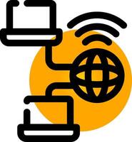 Internet Of Things Creative Icon Design vector