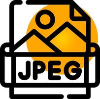 Jpeg Creative Icon Design vector