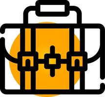 Briefcase Creative Icon Design vector