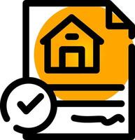 Home Insurance Creative Icon Design vector