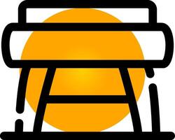 Bench Creative Icon Design vector