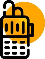 Walkie Talkie Creative Icon Design vector