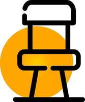 Chair Creative Icon Design vector