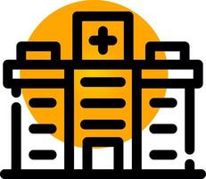 Hospital Creative Icon Design vector