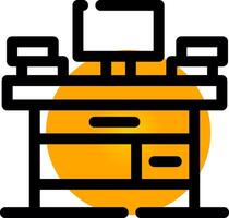 Desk Creative Icon Design vector