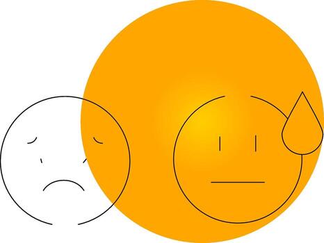 básico emoción creativo icono diseño vector