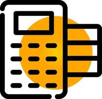 POS Terminal Creative Icon Design vector