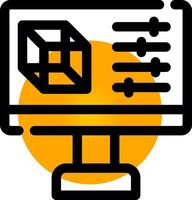 Simulation Creative Icon Design vector