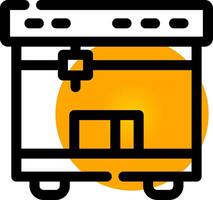 3D Printing Creative Icon Design vector