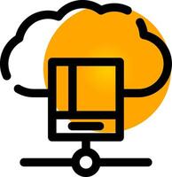 Study Database Creative Icon Design vector