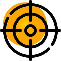 Target Creative Icon Design vector
