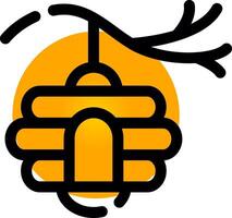 Hive Creative Icon Design vector