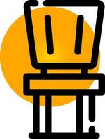 Chair Creative Icon Design vector