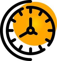 Timing Creative Icon Design vector