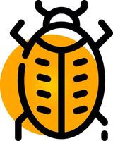 Bug Creative Icon Design vector