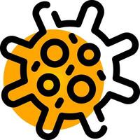 Virus Creative Icon Design vector