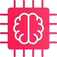 Super Brain Creative Icon Design vector