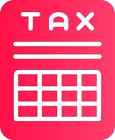 Tax Benefits Creative Icon Design vector