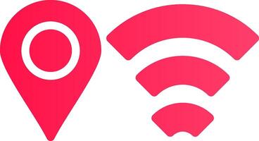 WiFi Creative Icon Design vector