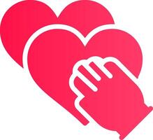 Make a Pledge Creative Icon Design vector