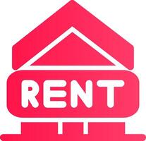 Rent Creative Icon Design vector