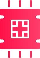 Processor Creative Icon Design vector
