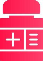Pill Creative Icon Design vector