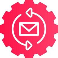 Marketing Automation Creative Icon Design vector