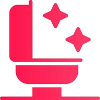 Bathroom Cleaning Creative Icon Design vector