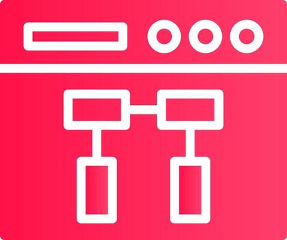 línea degradado diseño vector