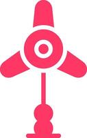 Windmill Creative Icon Design vector
