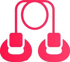 Resistance Band Creative Icon Design vector