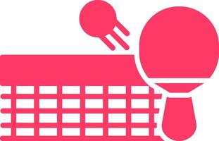 Ping Pong Creative Icon Design vector